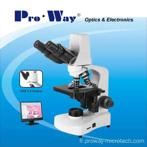 Microscope biologique numérique vidéo professionnel 117